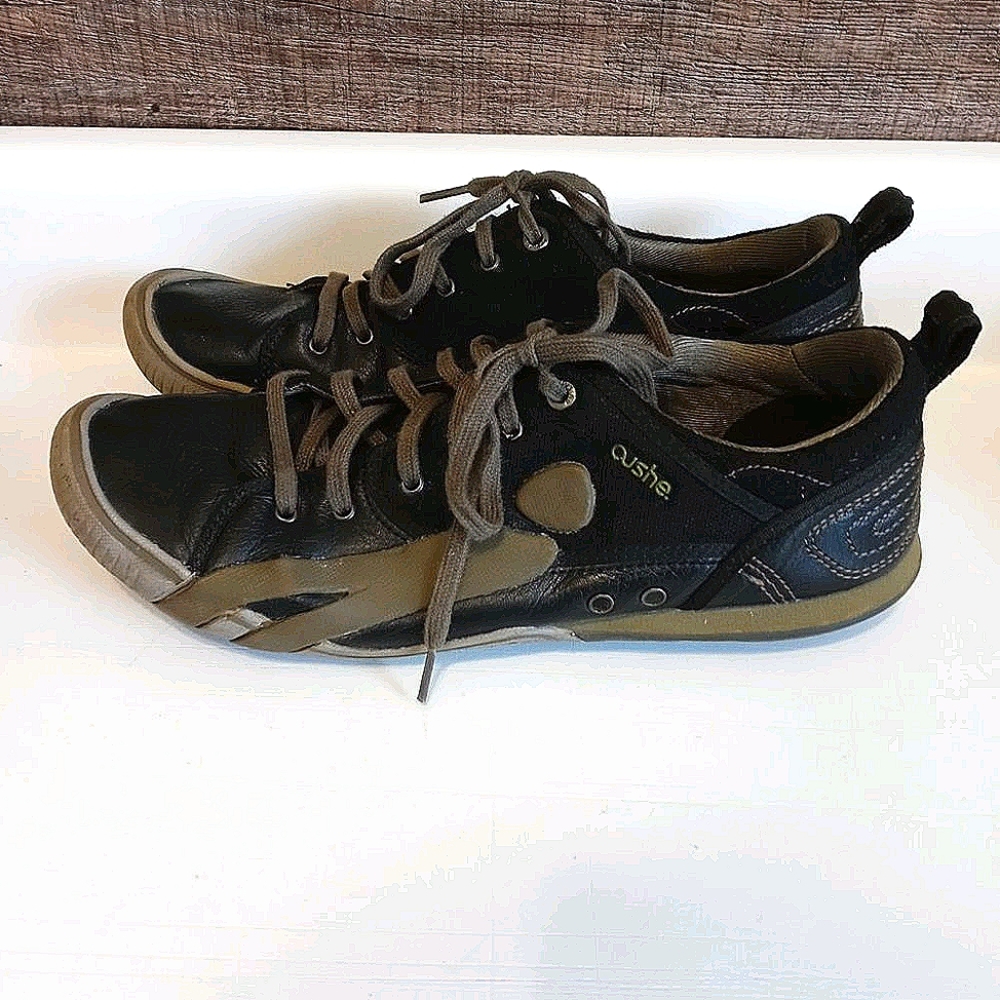 Cushe City Sleak Leather & Canvas Sneaker